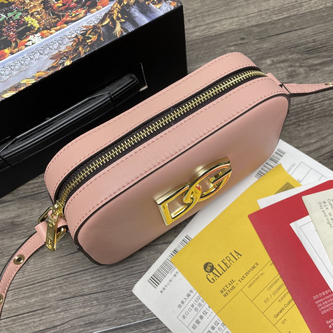 GLAMI Crossbody 3.5 Bag Light Pink For Women 7.5in/19cm GLAMI