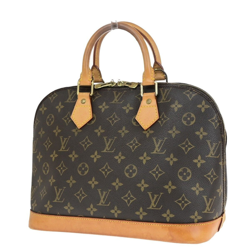 Louis Vuitton Alma  Canvas Handbag