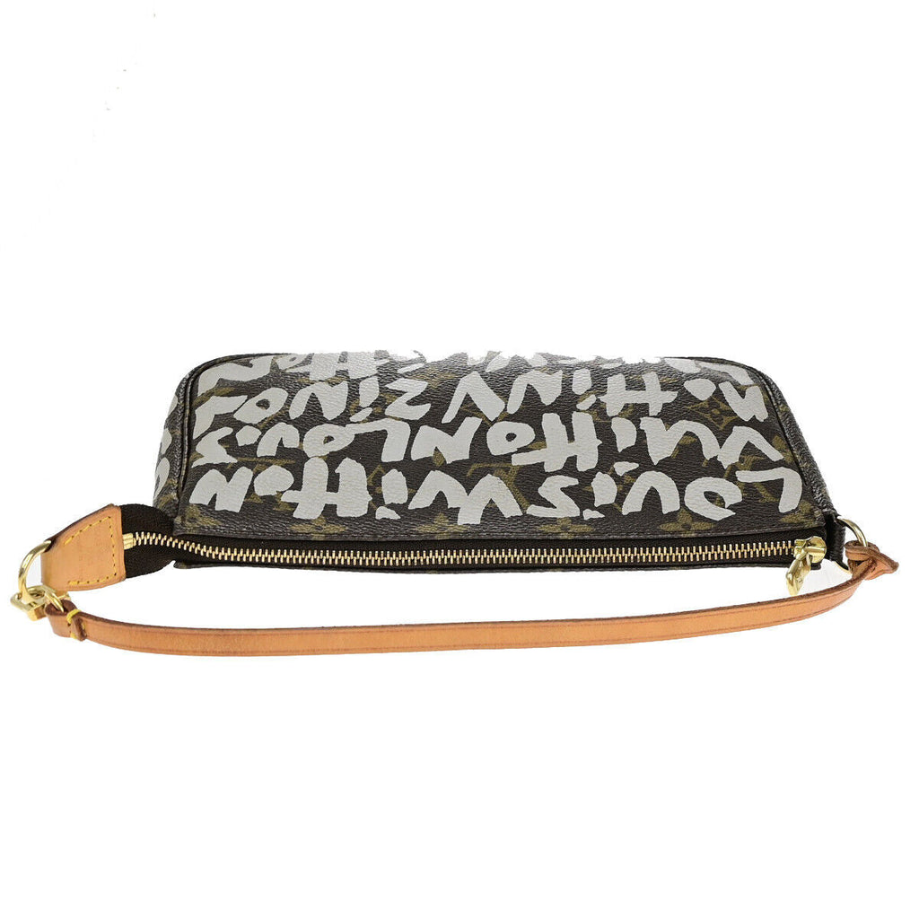 Louis Vuitton Pochette Accessoires  Canvas Shoulder Bag