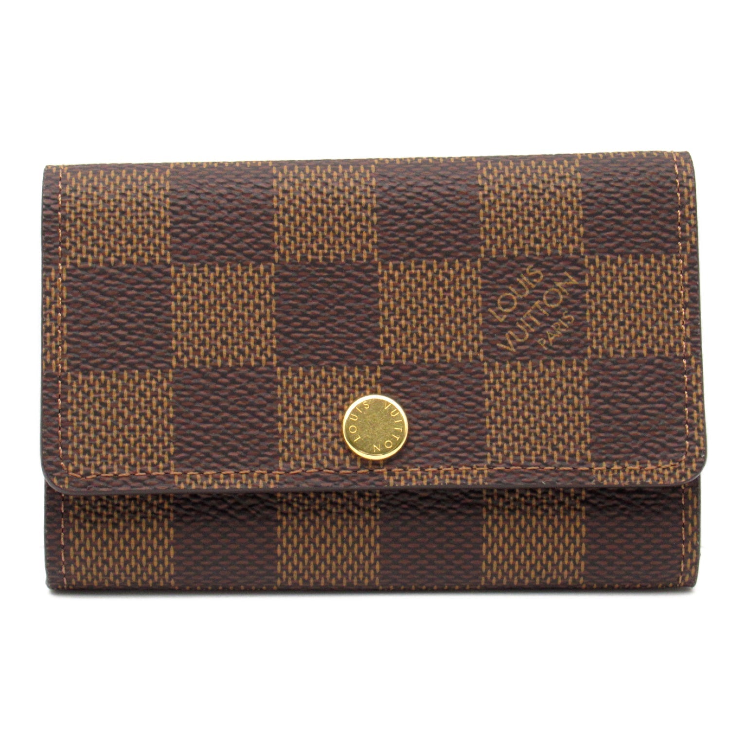 Louis Vuitton Multicle 6 Keycase Keycase Accessories PVC Coated Canvas Damiens  Brown  N62630