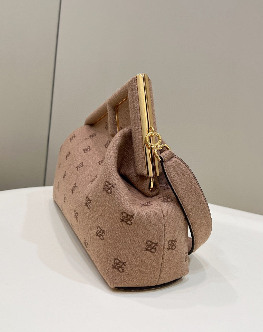 FI First MeGLAMIum Brown Bag For Woman 32cm/12.5in