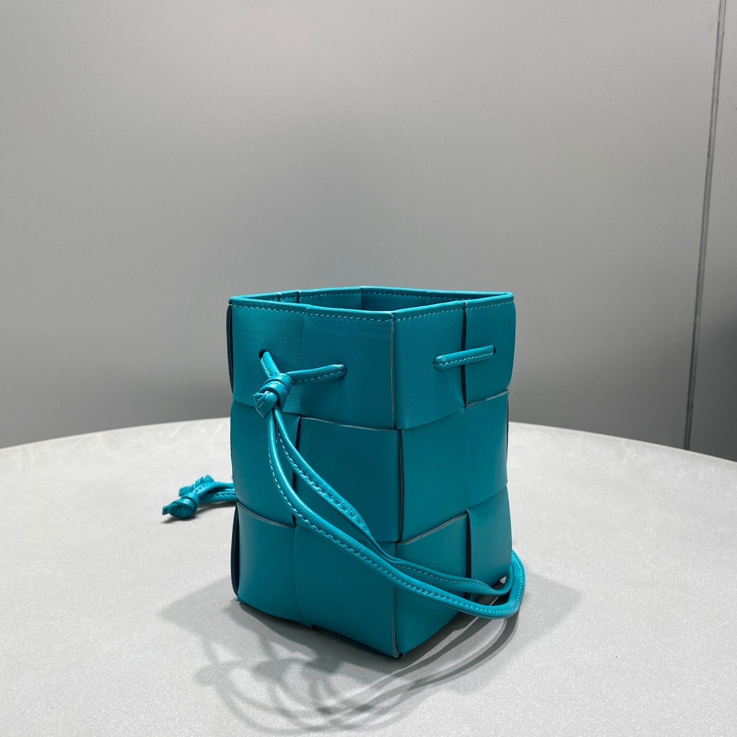 GLAMI Mini Cassette Bucket Bag Blue, For Women, Bags 5.5in/14cm