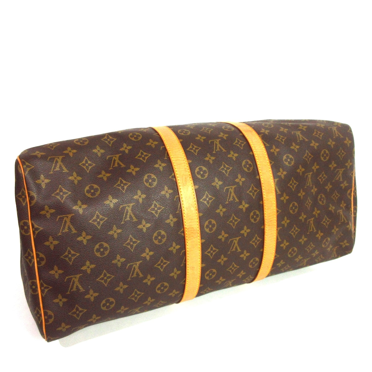 Louis Vuitton Keepall 55  Canvas Travel Bag ()