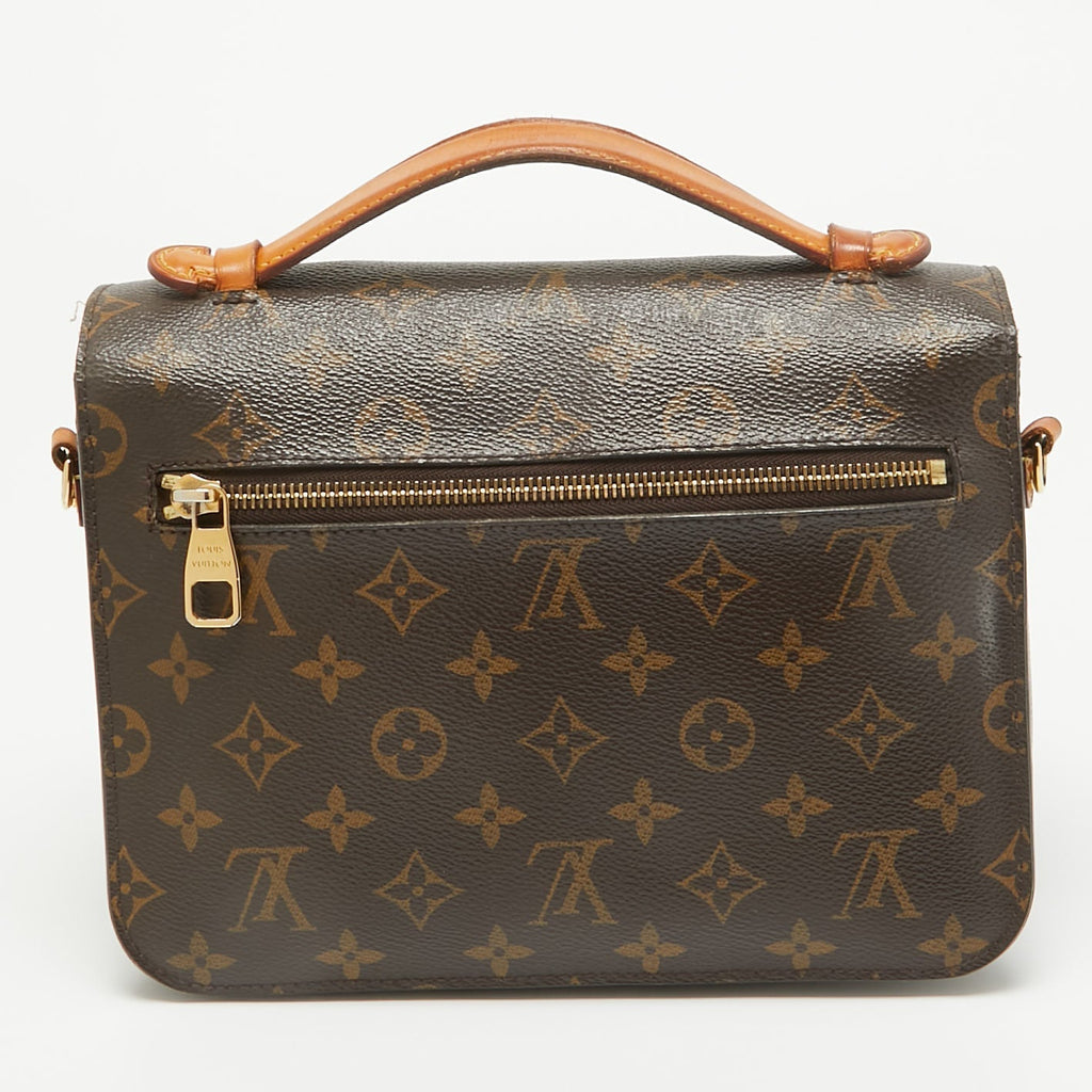 Louis Vuitton Monogram Canvas Pochette Metis Bag..