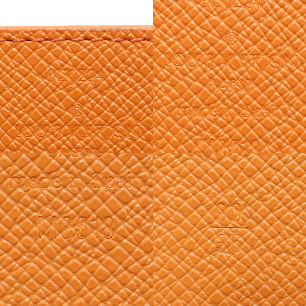 Louis Vuitton LV Initial 40MM Reverseible M8518U Orange Silver 90/36 108cm  Women Box  Bag