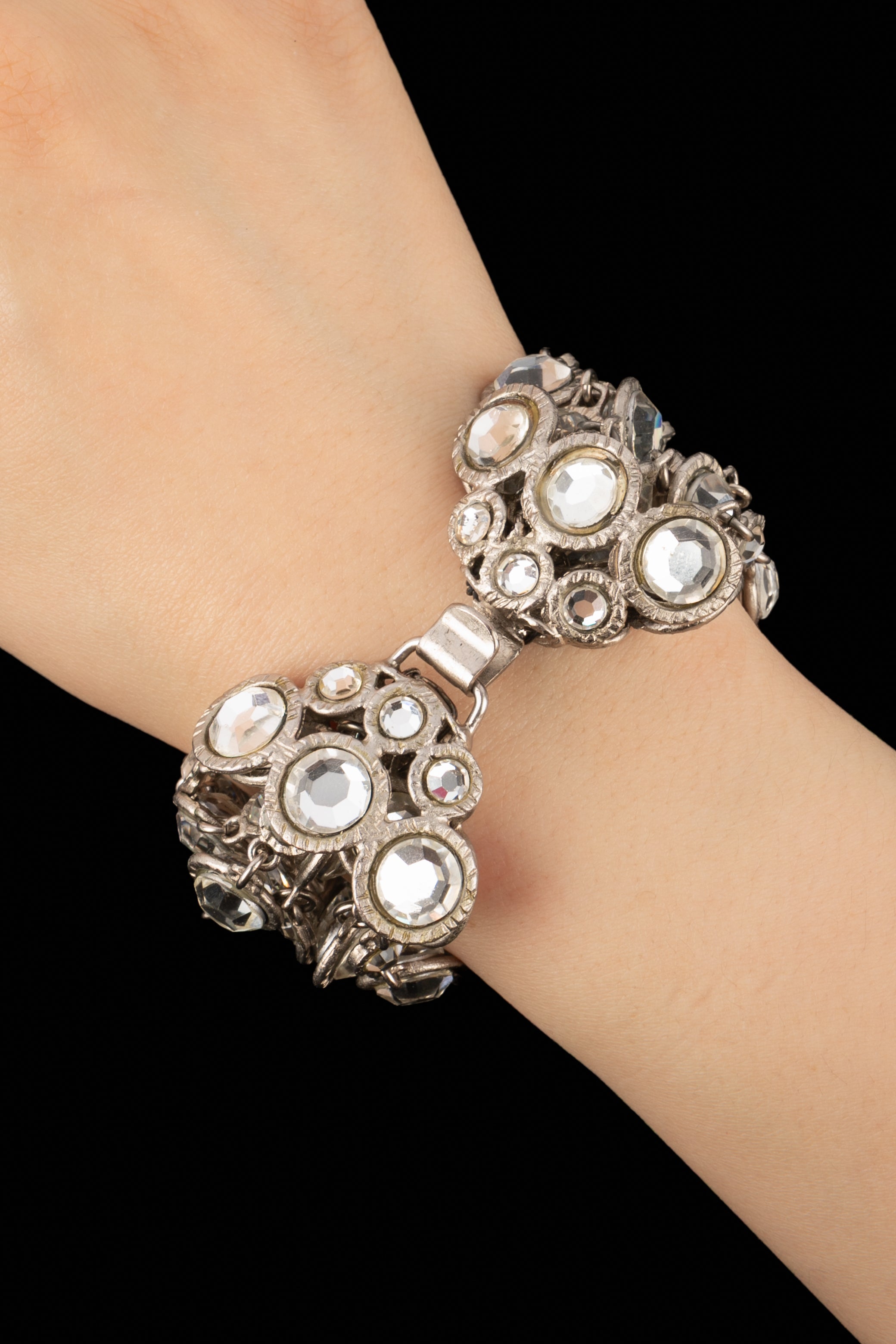 Bracelet strass Chanel