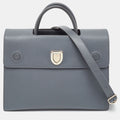 Dior Leather Large Diorever Top Handle Bag