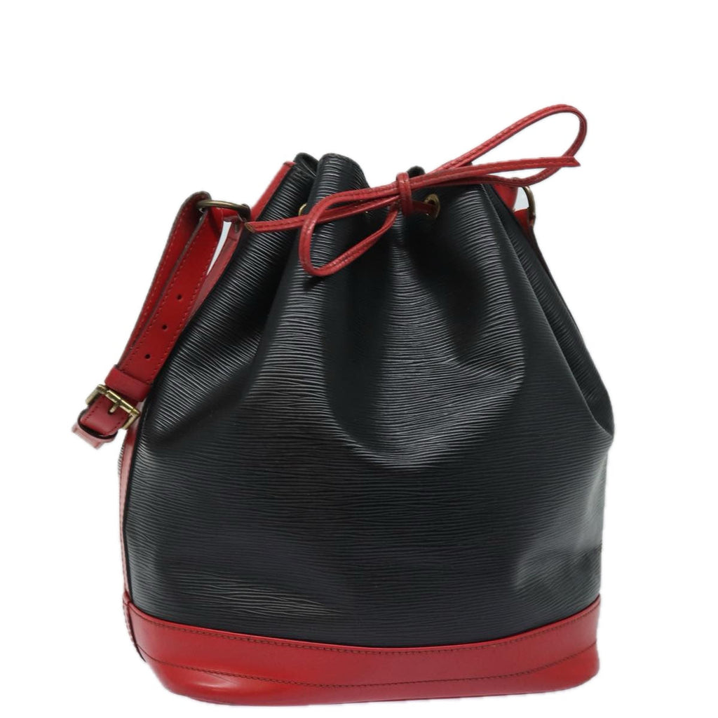 Louis Vuitton Epi Noe Shoulder Bag By Color Black Red