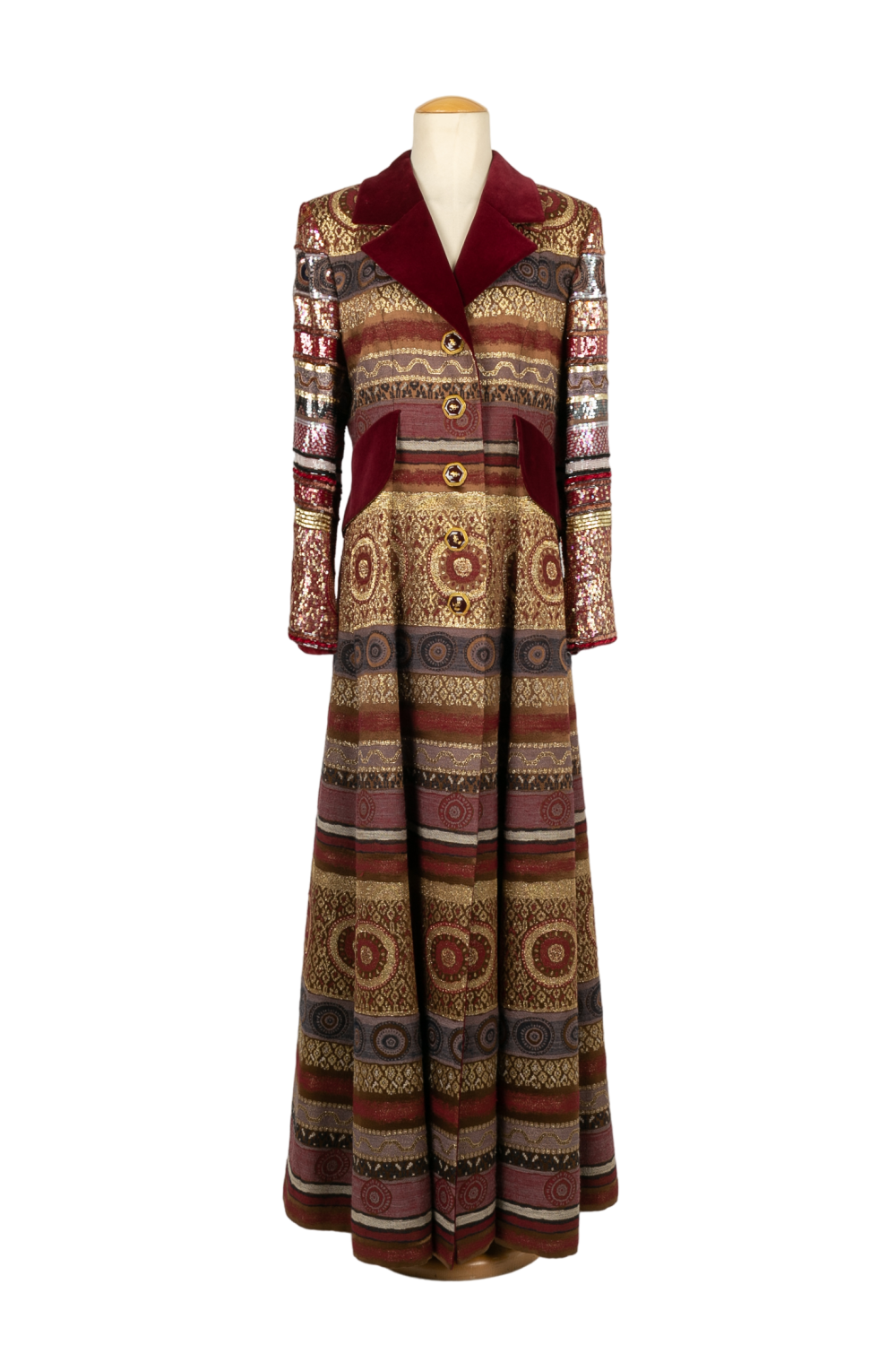 Long manteau Jacques Fath