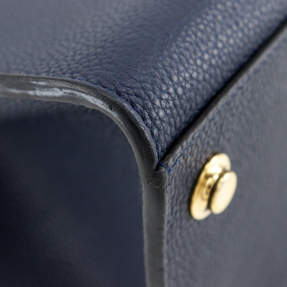 Louis Vuitton Taurillon City Steamer  Leather Shoulder Bag