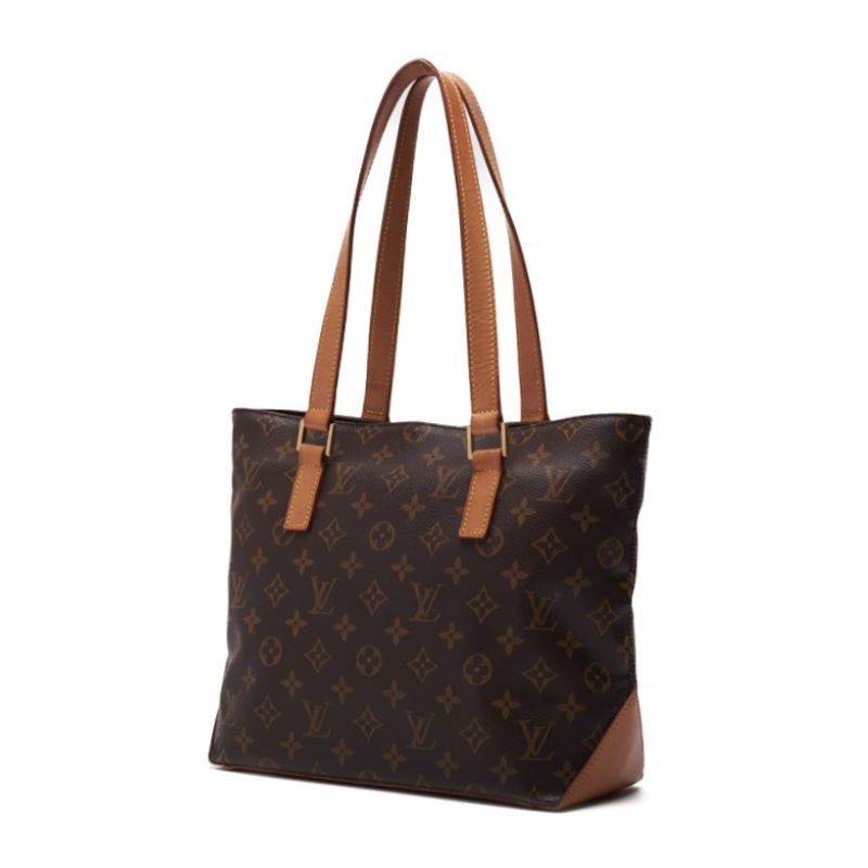 LOUIS VUITTON Monogram Kava Piano Tote Bag Monograms Brown   Business Bag  Stunt Back  Tote Bag Ship