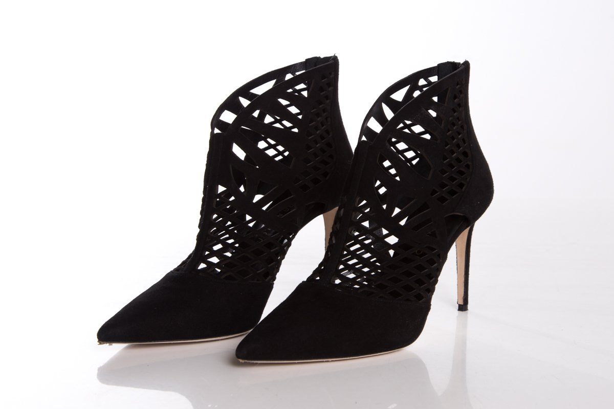 Tamara Mellon Black Booties SZ 40