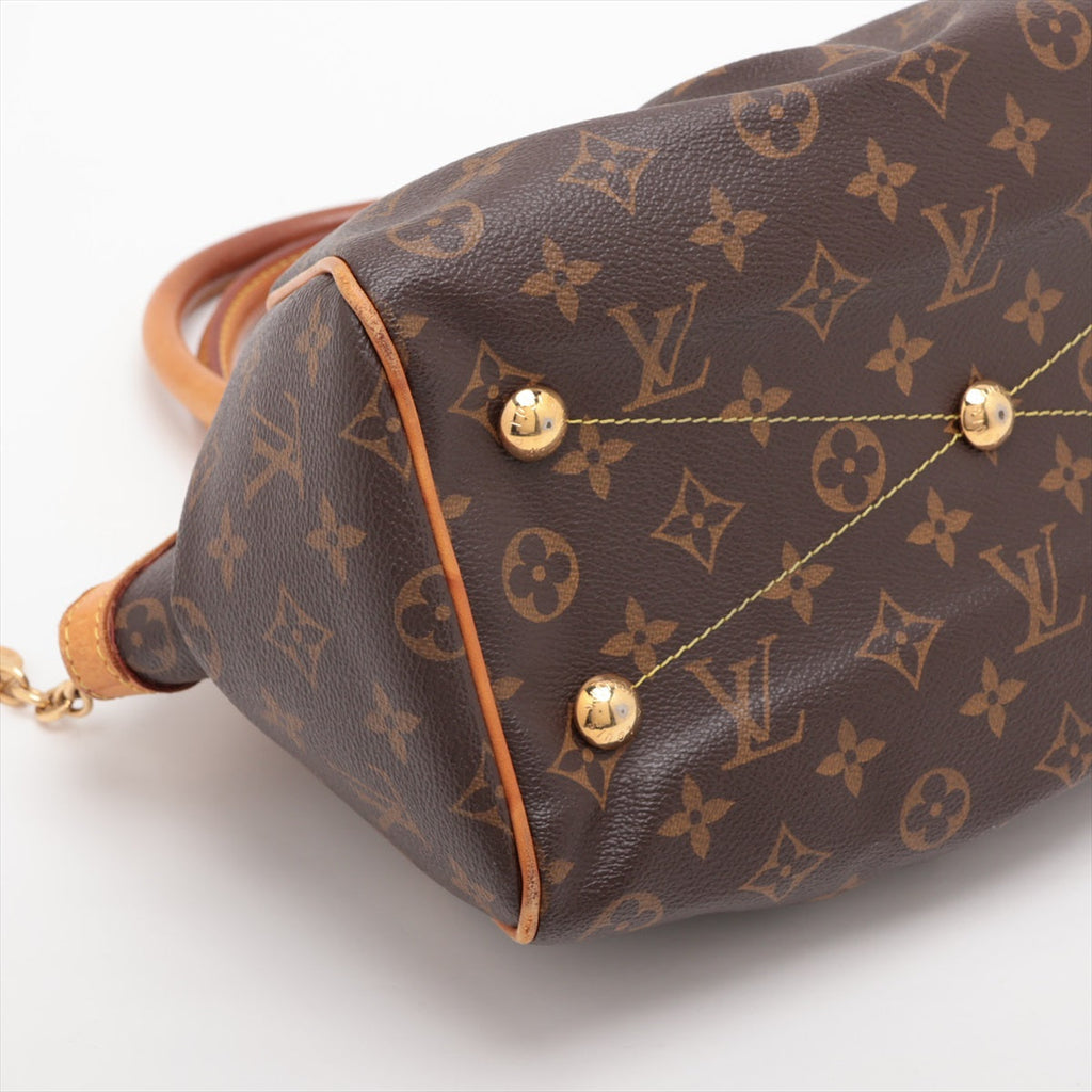 Louis Vuitton Monogram Tivoli PM M40143 Hands-on and Stened