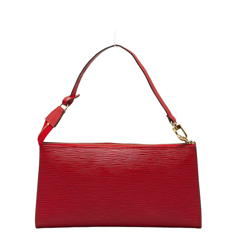 Louis Vuitton Epi Pochette Accessories Handbag Accessories Pochette M52957 Castilian Red Leather  Louis Vuitton