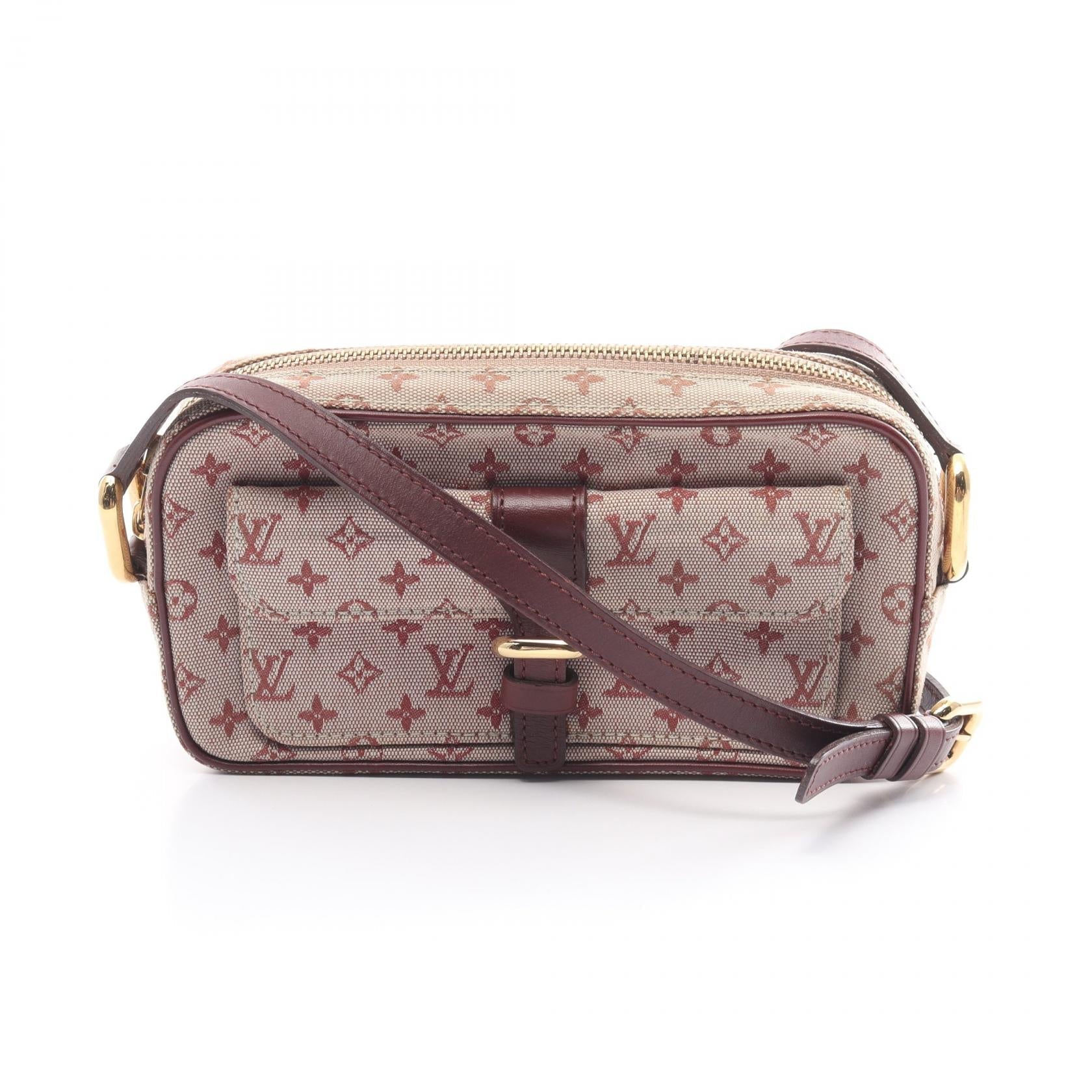 Louis Vuitton  Monogram Mini Lin Juliette MM Canvas Shoulder Bag