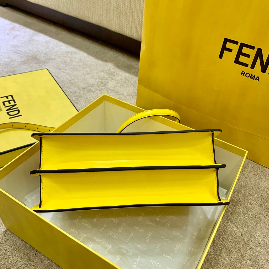 FI GlamI ISeeU East-West Yellow For Women, Handbags 11.4in/29cm FF 8BN323