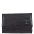 Louis Vuitton 1993 Black Epi Multicles 6 Key Case M63812 Small Good