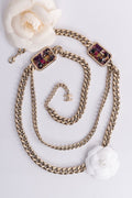 Collier gourmette Chanel DÃƒÆ’Ã‚Â©filÃƒÆ’Ã‚Â©