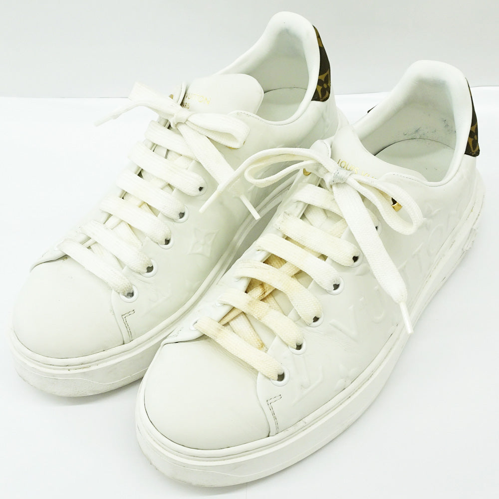 Louis Vuitton 1AAP6F 37 Monogram ather Bronze Apparel  Women's Shoes