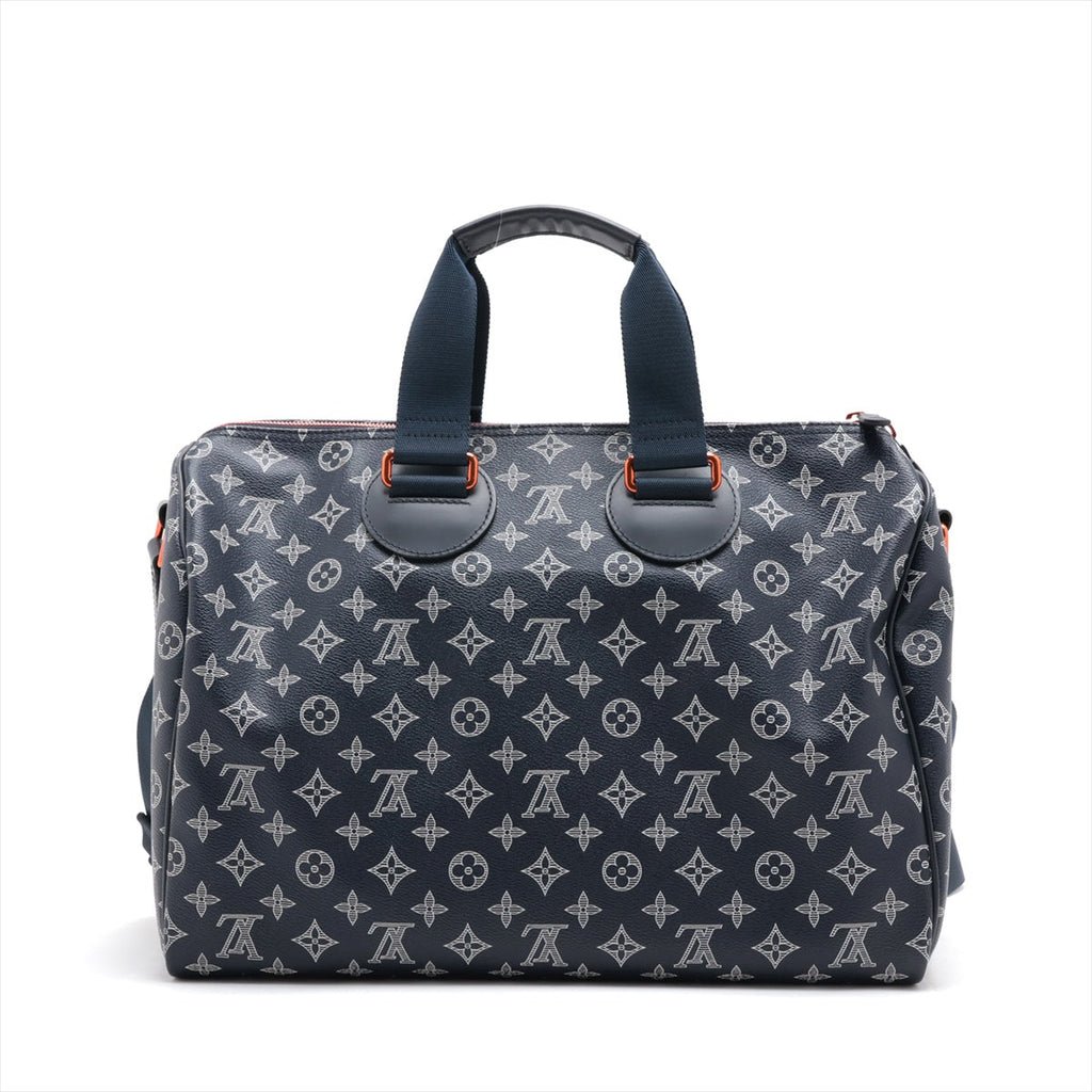 Louis Vuitton Monogram Ink Speedy Bandouliere 40 M43697