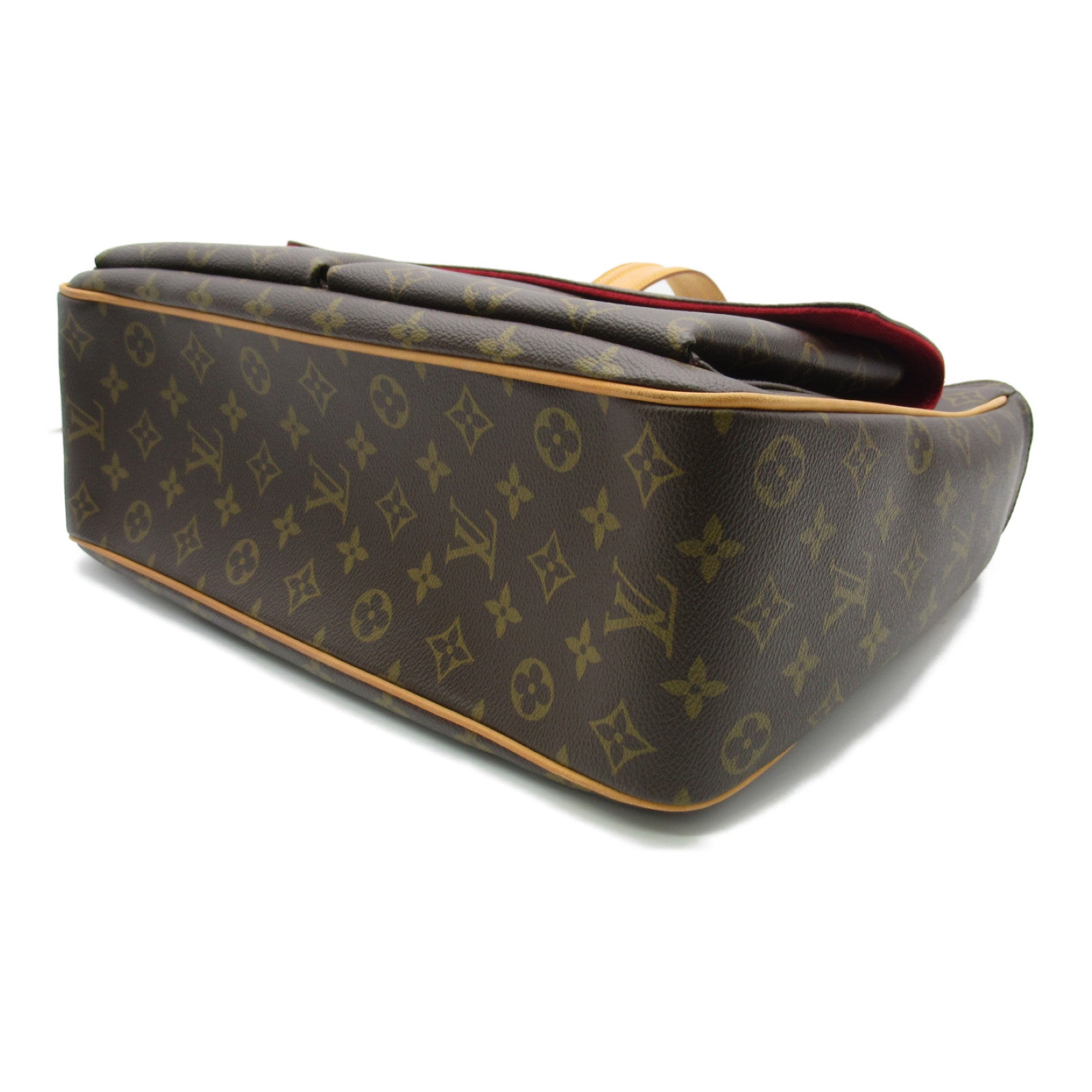 Louis Vuitton Multiple City Handbag PVC Coated Canvas Monogram  Brown M51162