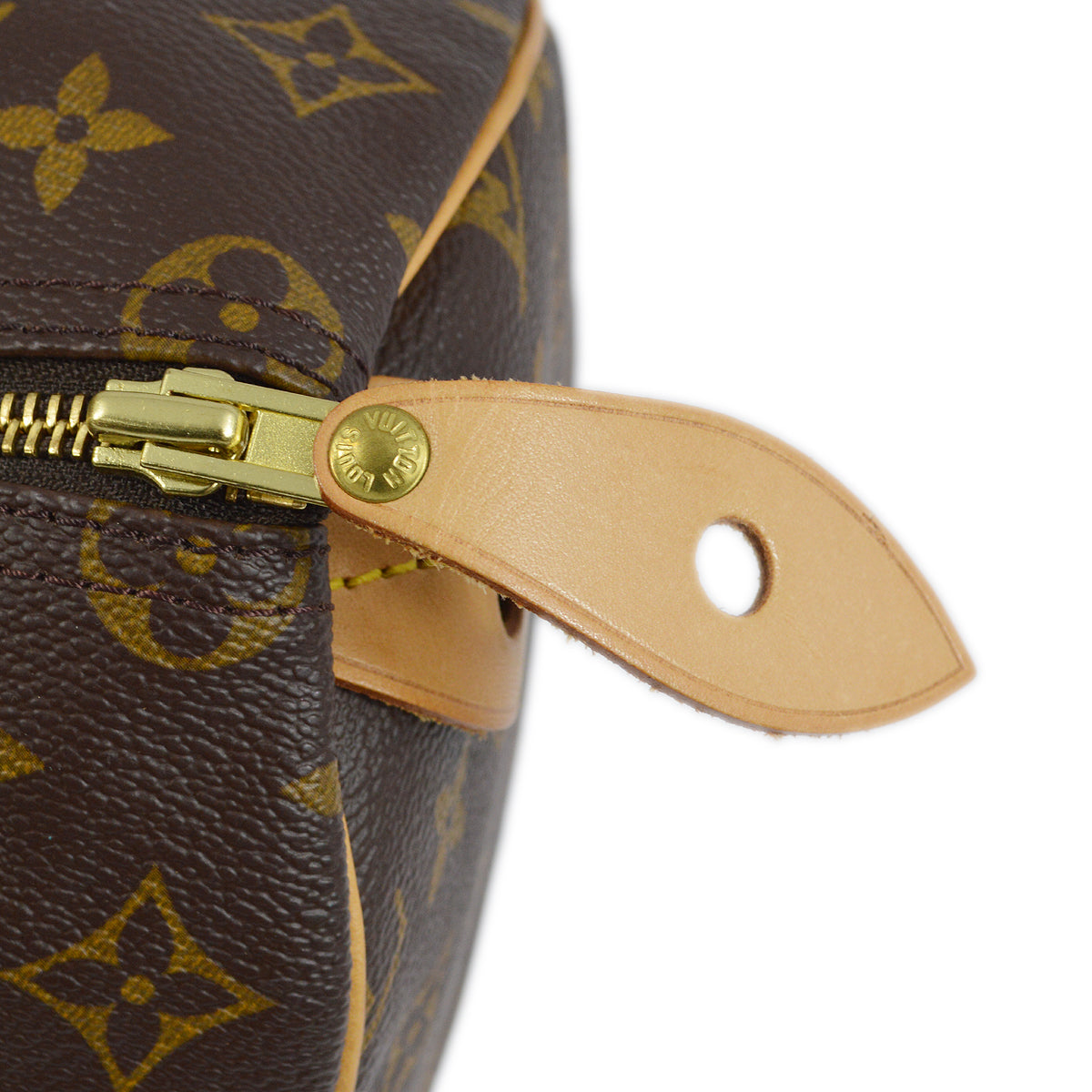 Louis Vuitton 1998 Monogram Speedy 35 Handbag M41524