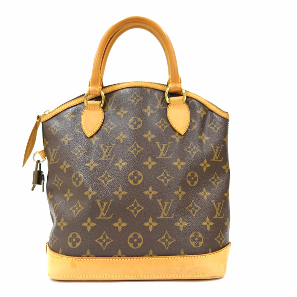Louis Vuitton Monogram Lock Handbag  M40102