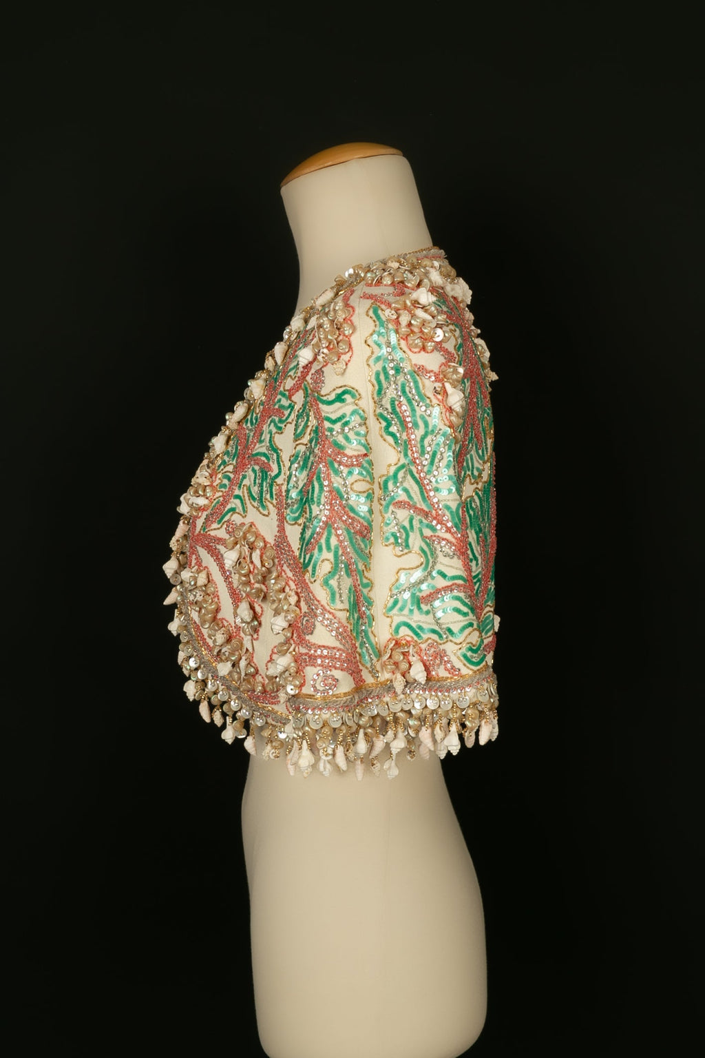 Veste bolÃƒÆ’Ã‚Â©ro "coquillages" Valentino