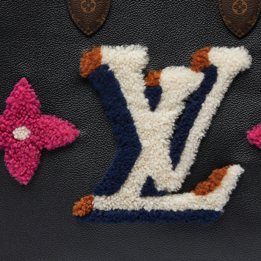 Louis Vuitton  Shearling Monogram Onthego Gm Bag