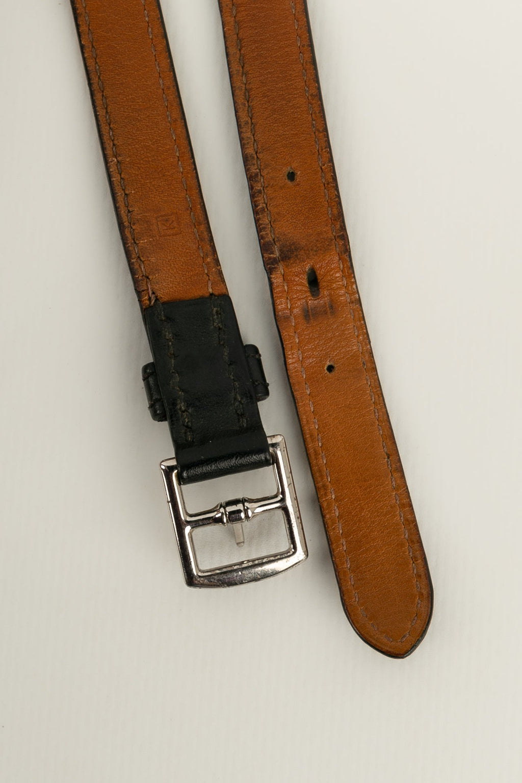 Bracelet / collier en cuir HermÃƒÆ’Ã‚Â¨s
