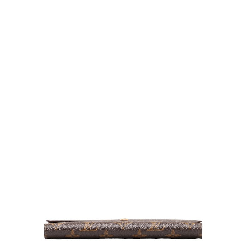 Louis Vuitton Monogram Porte Tresor International Long Wallet M61215 Brown PVC Leather  Louis Vuitton