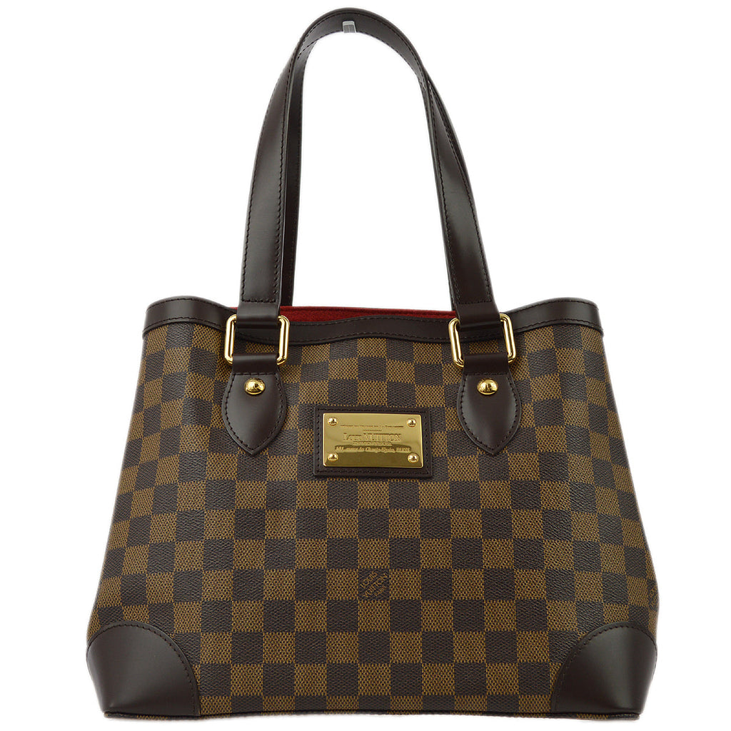 Louis Vuitton 2009 Damier Hampstead PM Tote Handbag N51205