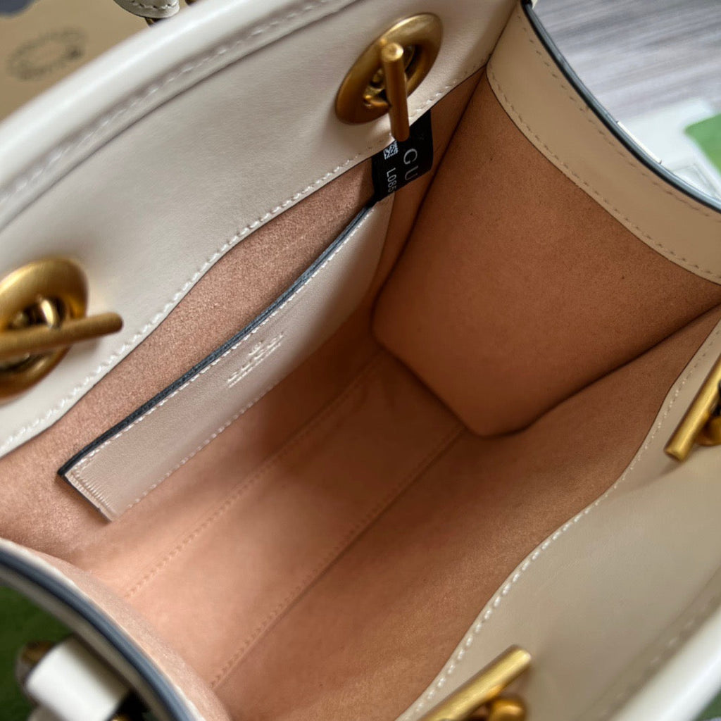 Glami Marmont Matelasse Mini Bag White For Women, Women’s Bags 7.5in/19cm Glami Ã¢â‚¬Å½696123 DTDHT 9022