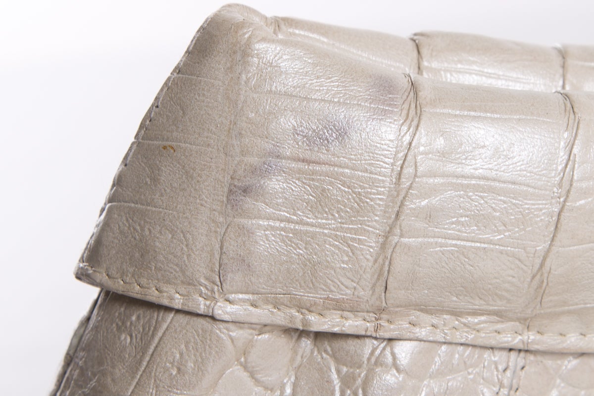 Nancy Gonzalez Ivory Clutch