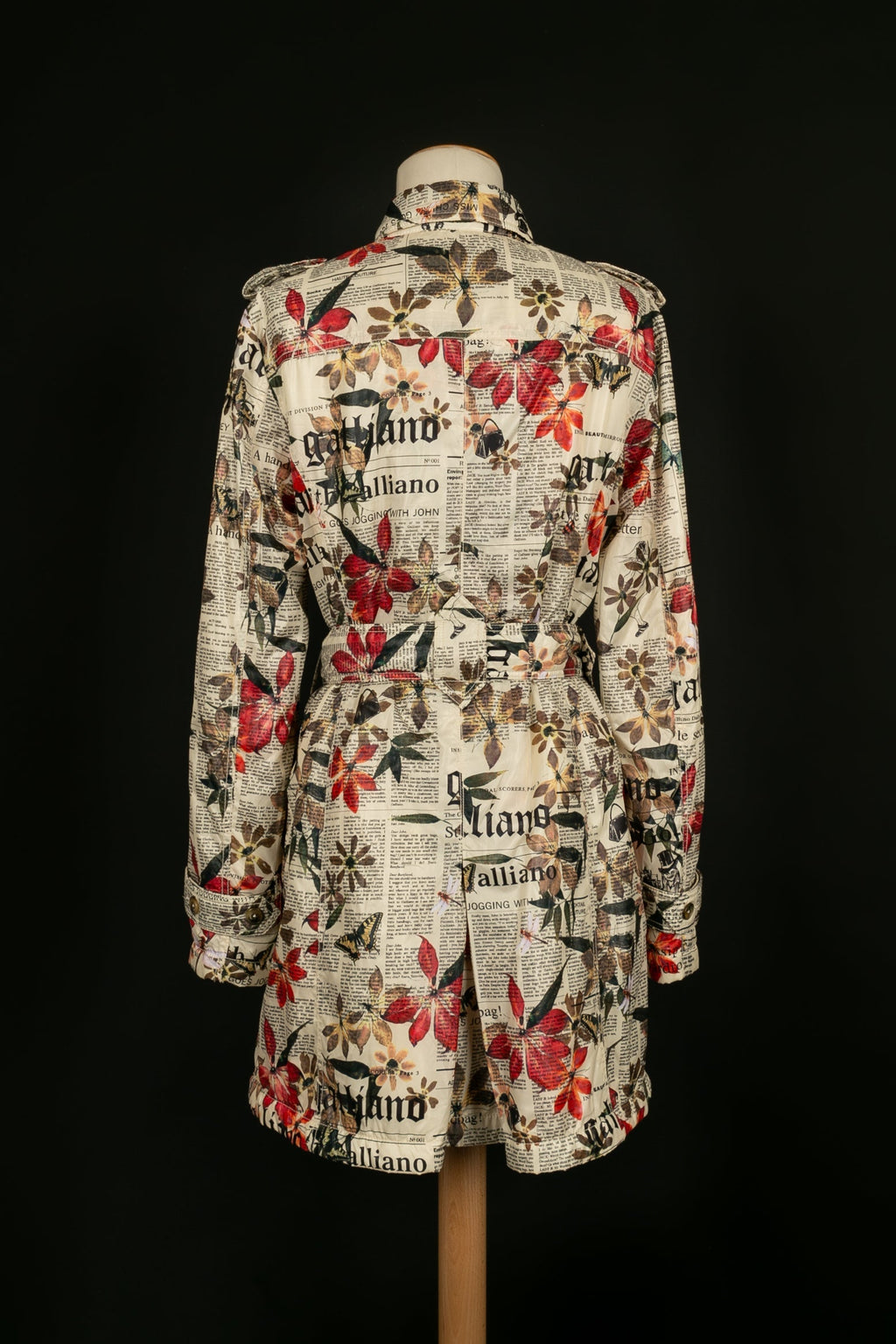 Manteau Trench John Galliano
