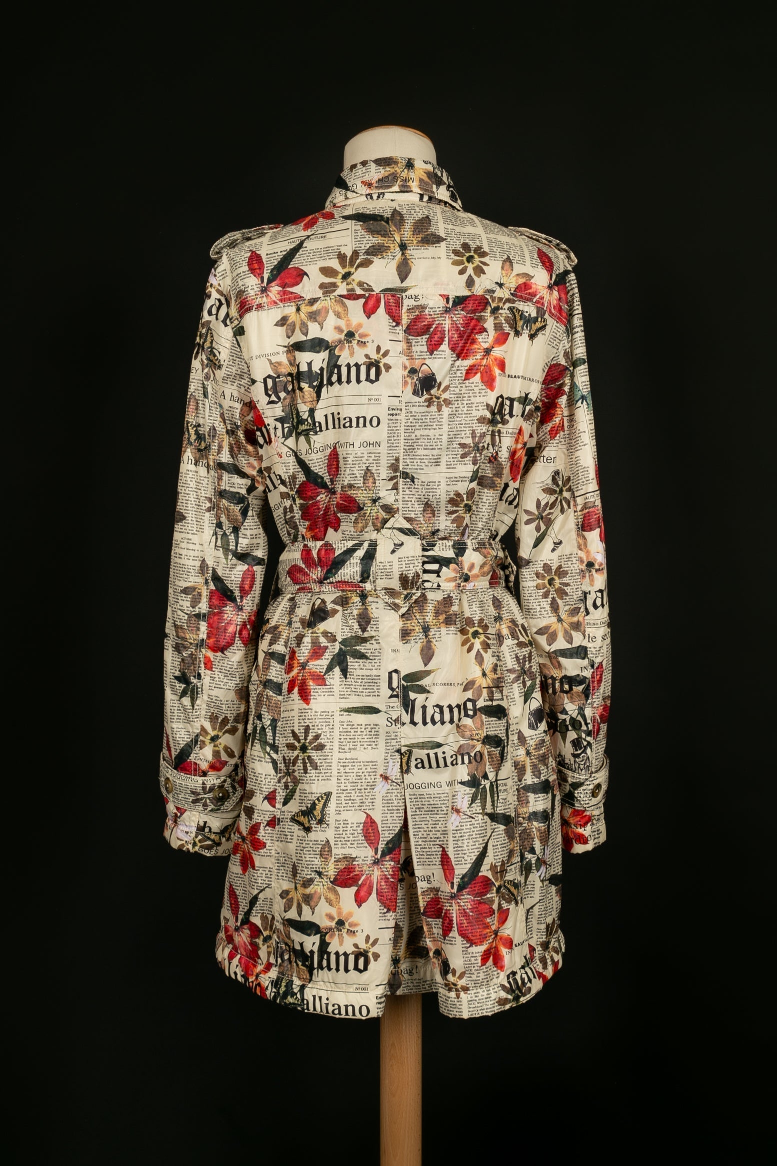 Manteau Trench John Galliano