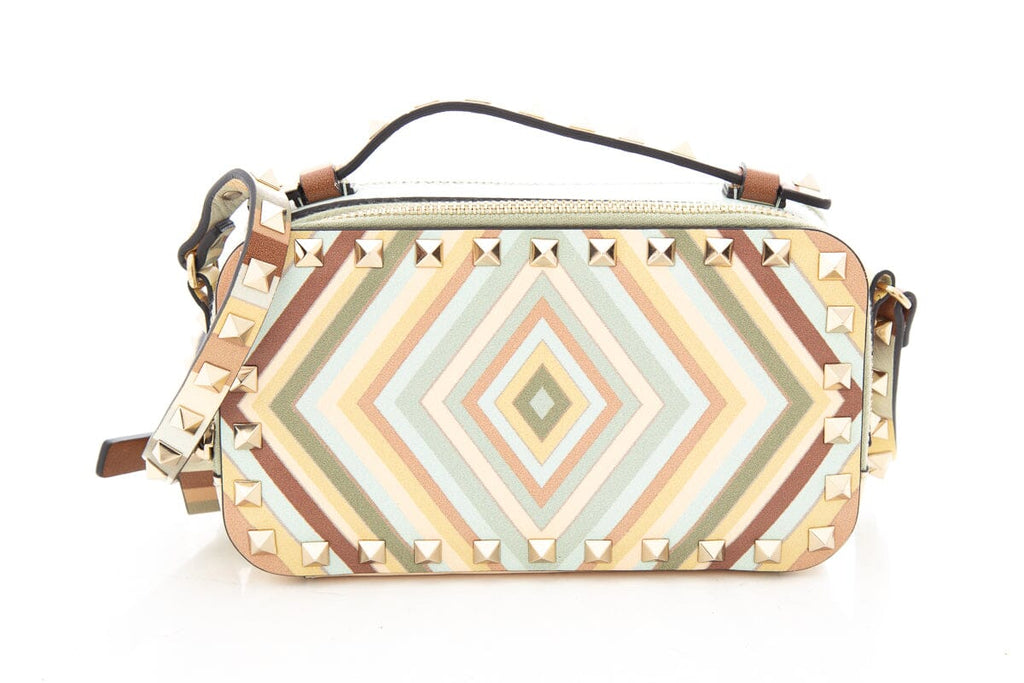 Valentino Multi Chevron 1975 Rockstud Cross-Body