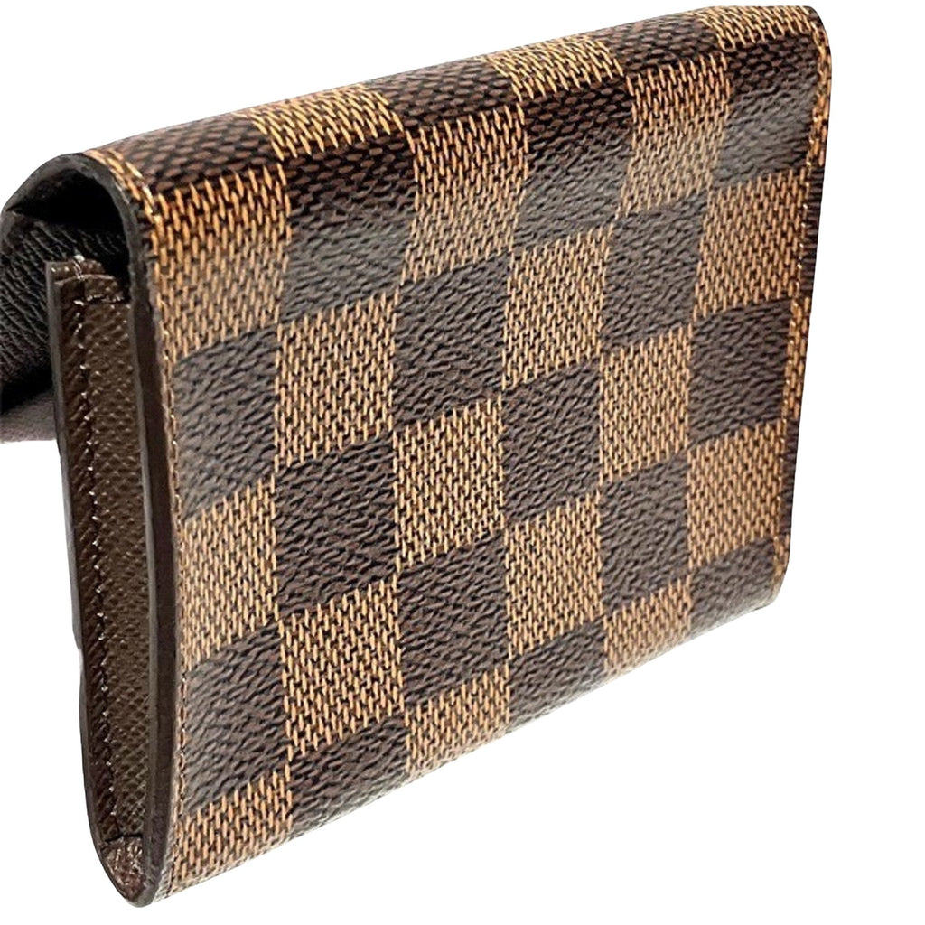 Louis Vuitton Enveloppe Carte De Visite  Canvas Wallet  ()
