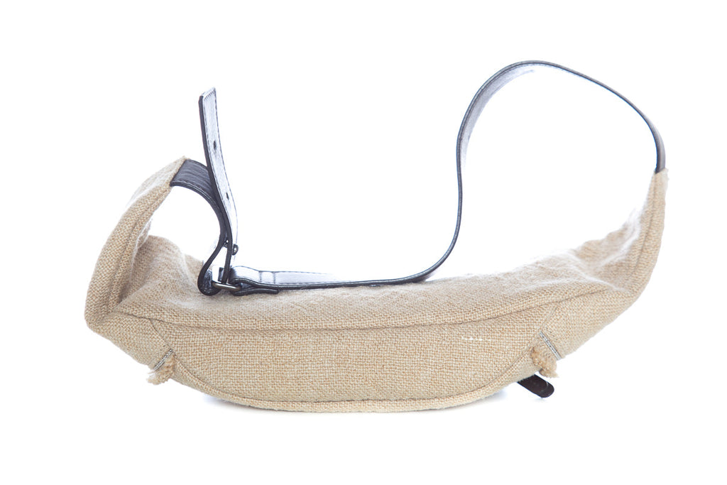 Brunello Cucinelli Tan Canvas waist bag
