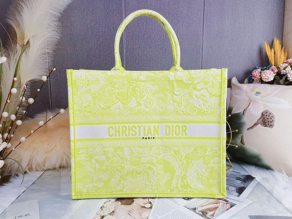 GLAMI Large Book Tote Yellow, For Women, WomenÃ¢â‚¬â„¢s Handbags 16.5in/42cm CD