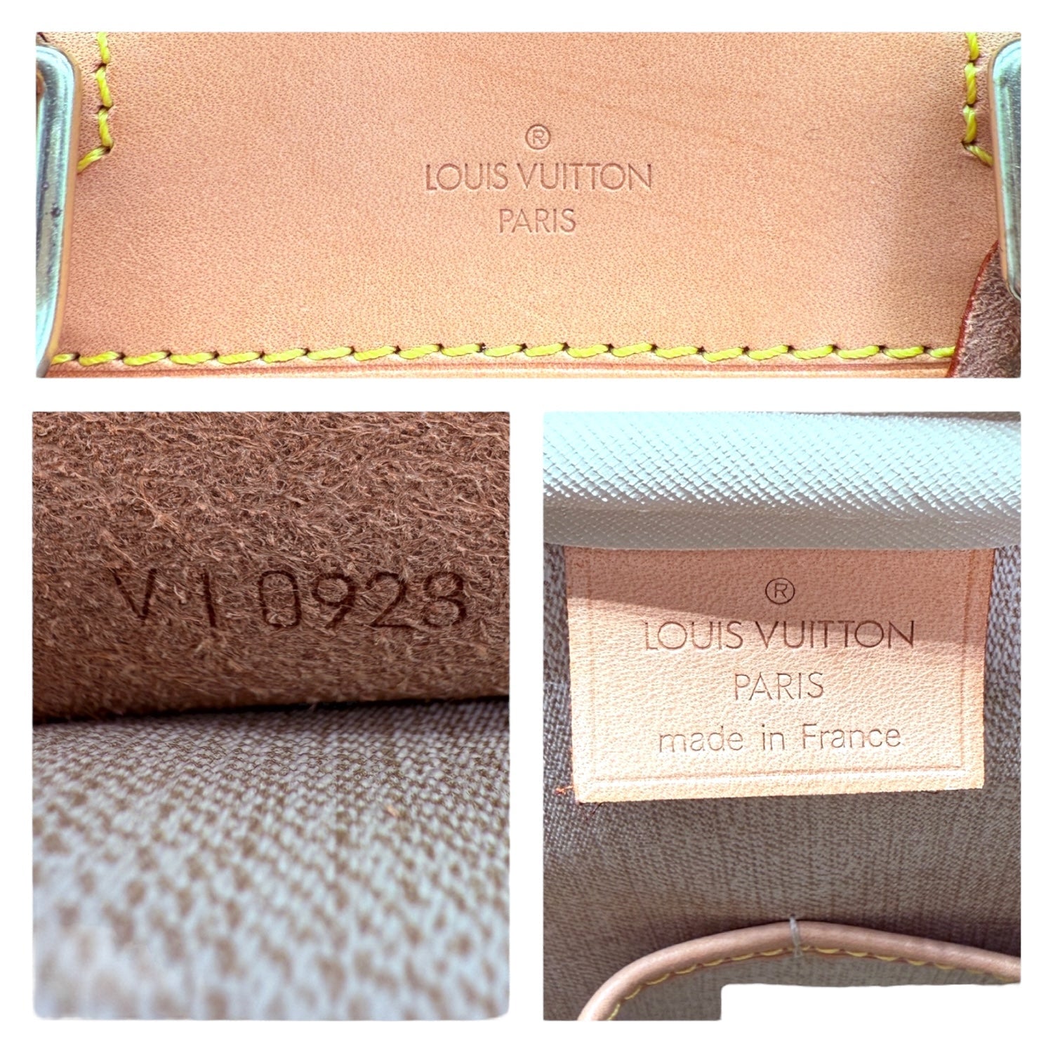 Louis Vuitton 1998 Monogram Canvas Deauville Bag