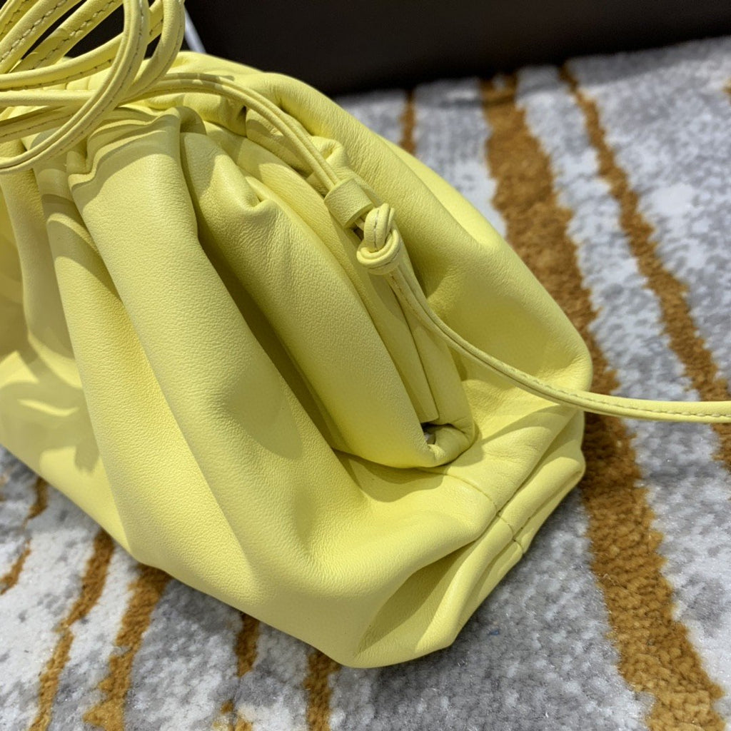 GLAMI Mini Pouch For Women 8.6in/22cm In Light Yellow