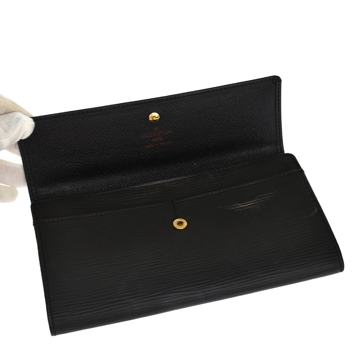 Louis Vuitton Porte Monnaie Cit  Leather Wallet  ()