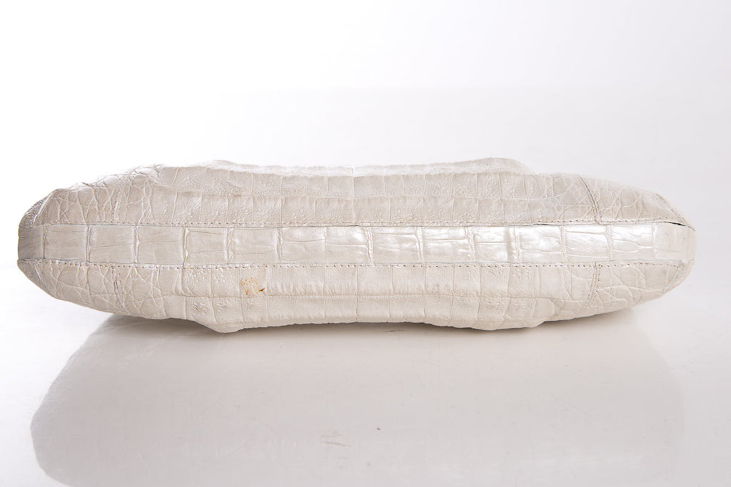 Nancy Gonzalez Ivory Clutch