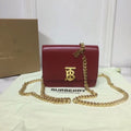 GLAMI Tb Chain Belt Bag Red For Women, Bags 6.6in/17cm
