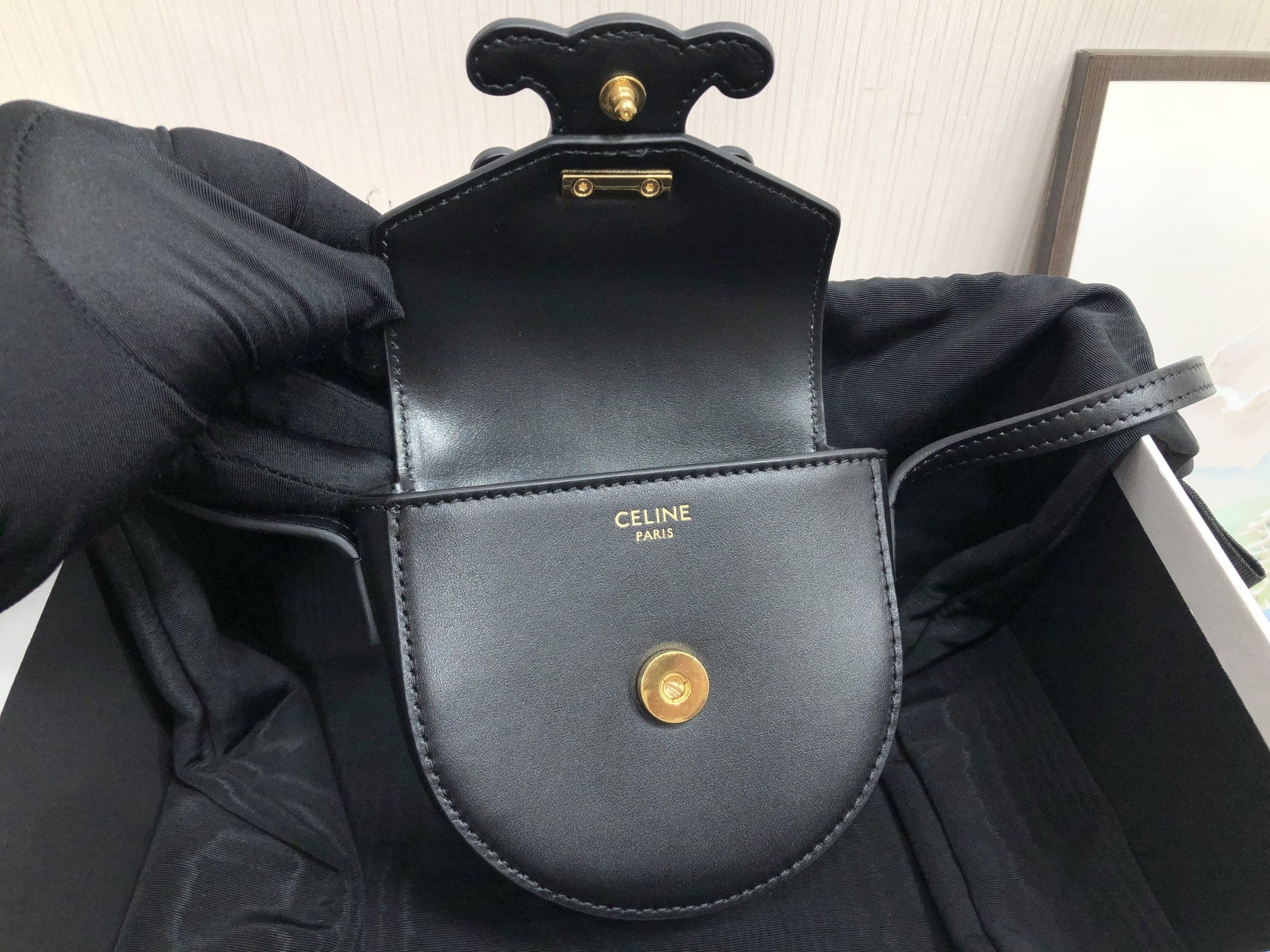 GLAMI Mini BesaGLAMI Cuir Triomphe Black For Women 4in/11cmÃƒâ€šÃ‚Â 
