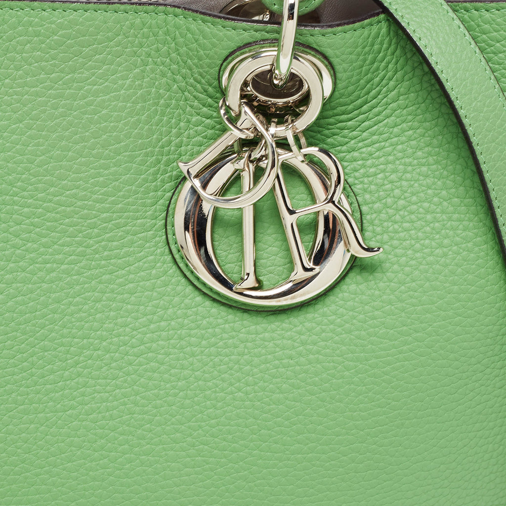 Dior Leather Large Diorissimo Shopper Tote