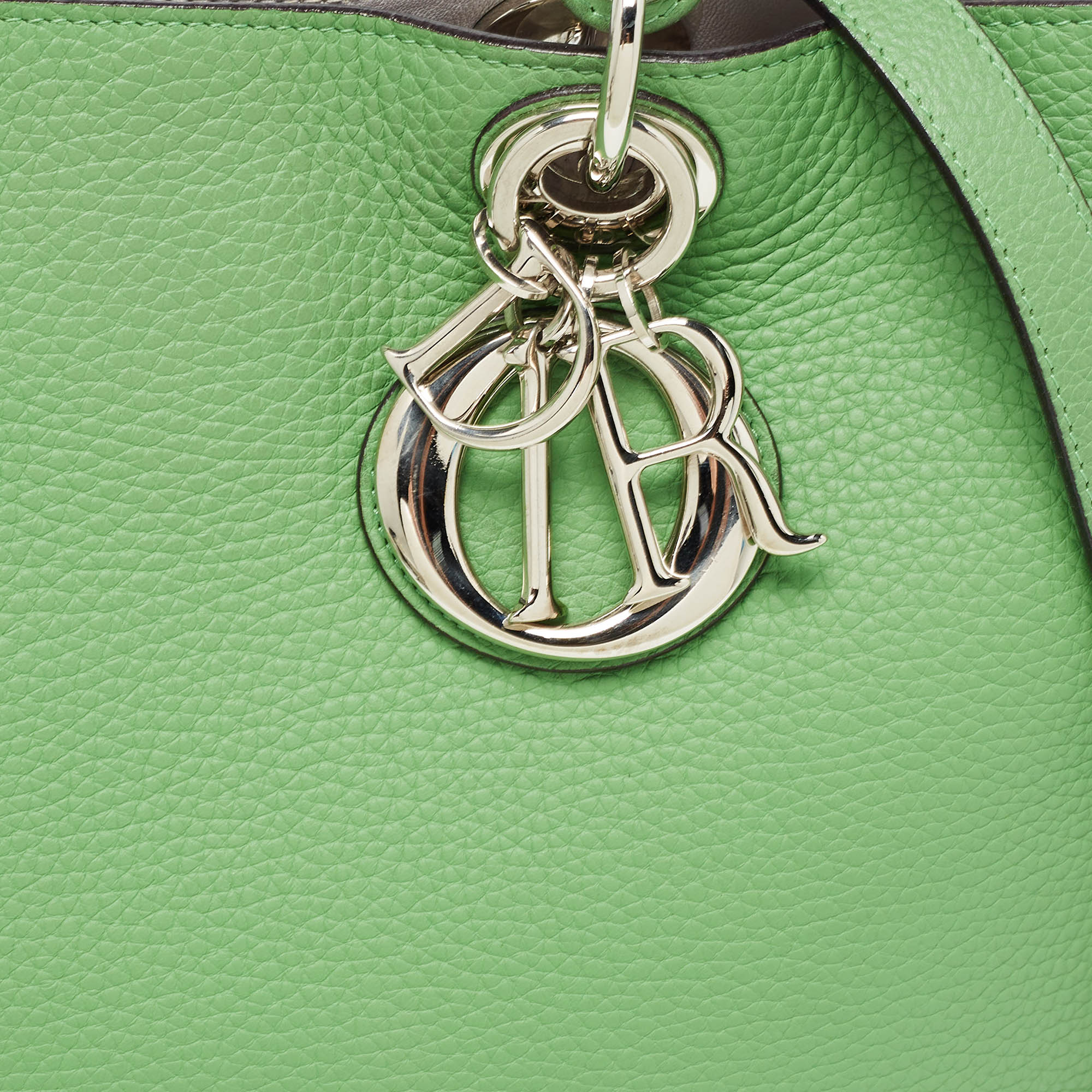 Dior Leather Large Diorissimo Shopper Tote