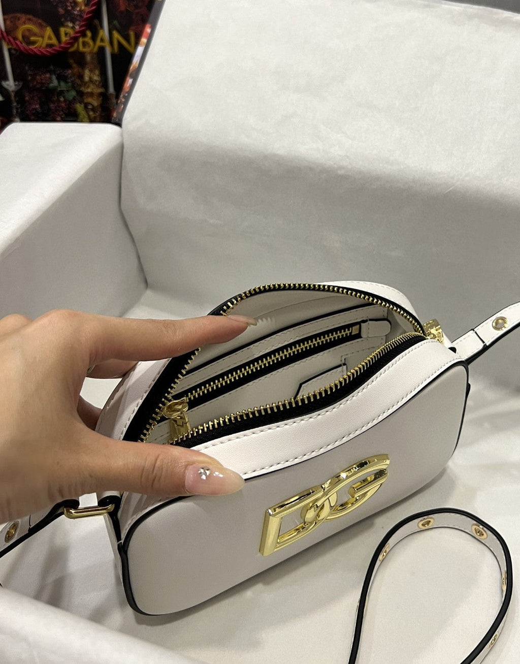 GLAMI Crossbody 3.5 Bag White For Women 7.5in/19cm GLAMI GLAMI7095AW57680002