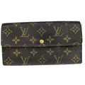 Louis Vuitton Sarah  Canvas Wallet